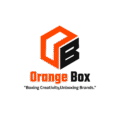 orange box logo white photoroom